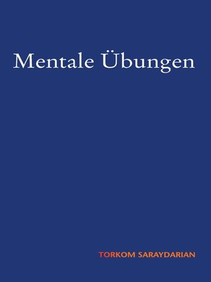 cover image of Mentale Übungen